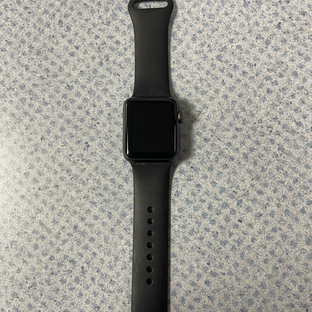 Apple Smartwatch in Black Series 1 38mm  like new with charger